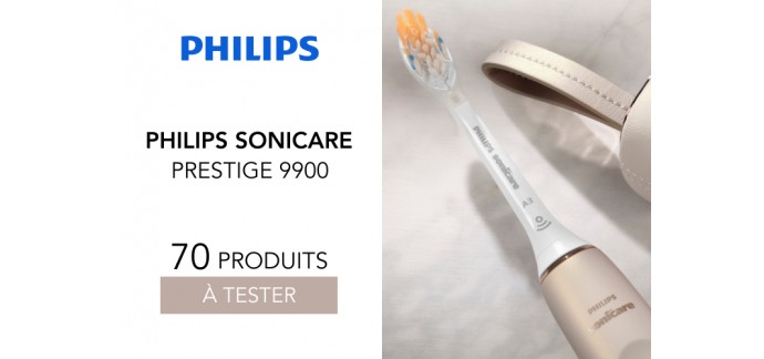 Mon Vanity Idéal: 70 brosses à dents Philips Sonicare Prestige 9900 à tester