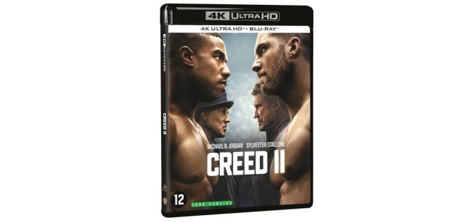 Amazon: Blu-ray Creed II 4K Ultra HD à 6,90€
