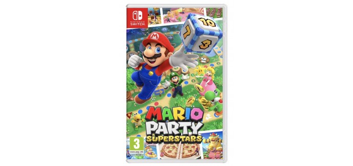 Amazon: Jeu Mario Party Superstars sur Nintendo Switch à 39,99€