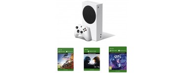 Amazon: [Prime] Console Xbox Série S + Forza Horizon 4 + Halo 5 + Ori & the Will of the Wisps à 313,99€