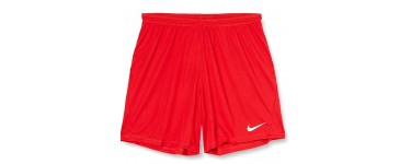 Amazon: Short Nike Park 3 pour Homme (Rouge) à 10,47€