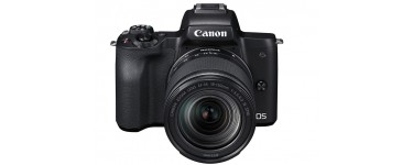 Amazon: [Prime] Appareil Photo Hybride Canon EOS M50 + EFM 18150 mm F/3.56.3 STM Noir à 779€