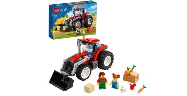 Amazon: LEGO City Le Tracteur, Set de Ferme avec Figurine de Lapin - 60287 à 14,99€