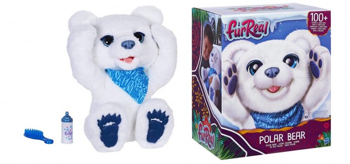 Amazon: Peluche Interactive FurReal Friends L'ours Polaire à 38,60€