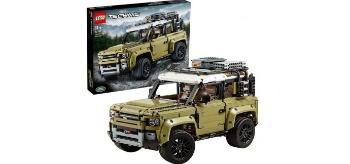 Amazon: LEGO Technic Land Rover Defender - 42110 à 114,56€