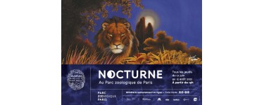 Paris: 5 lots de 2 invitations pour les Nocturnes du Parc Zoologique de Paris à gagne