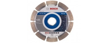 Amazon: Disque à tronçonner diamanté Bosch Professional Standard for Stone à 9,50€