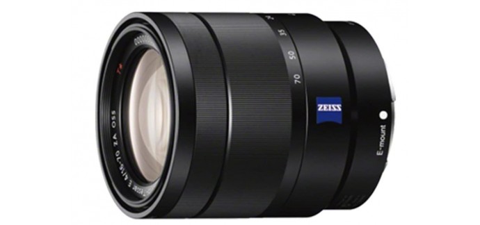Amazon: Objectif Sony Zeiss SEL-1670Z Monture E APS-C 16-70 mm F4.0 à 732,29€