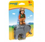 Amazon: Playmobil Soigneuse avec Éléphanteau - 9381 à 6,99€