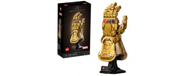 Amazon: LEGO Marvel Le Gant de l’infini Thanos - 76191 à 55,99€