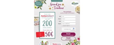 Auchan: 200 cartes cadeaux Auchan à gagner