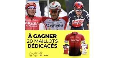 EKOÏ: 20 maillots dédicacés par des cyclistes pros des Teams partenaires EKOI à gagner