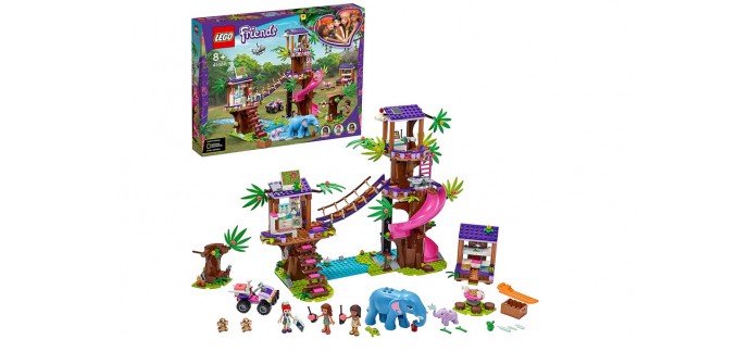 Amazon: LEGO Friends La Base de Sauvetage dans la Jungle et la Clinique Vétérinaire - 41424 à 64,63€