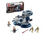 Amazon: LEGO Star Wars Char d’assaut blindé (AAT) avec Mini Figurines Ahsoka Tano - 75283 à 28,99€