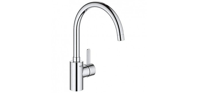 Amazon: Mitigeur monocommande de cuisine Eurosmart Cosmopolitan GROHE 32843002 à 108,99€