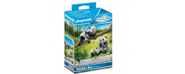 Amazon: Playmobil Couple de Pandas avec bébé - 70353 à 6,39€