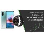 Les Numériques: 1 smartphone Xiaomi Redmi Note 10 5G + 1 montre connectée Mi Watch à gagner