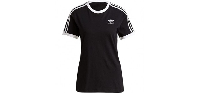 Amazon: T-Shirt femme adidas 3 Stripes Tee à 15,30€