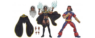Amazon:  Figurines Marvel Legends X-Men Storm et Marvel's Thunderbird - Edition Collector à 33,30€