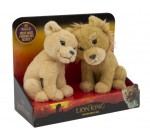 Amazon: Peluches Le Roi Lion Simba & Nala Câlins à 9,99€