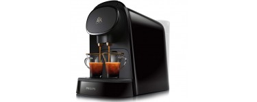 Amazon: Machine à café à capsules L'OR Barista LM8012/60 Noir à 49,99€