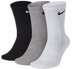 Amazon: Lot de 3 chaussettes Nike U NK Everyday Cush Crew à 9,59€