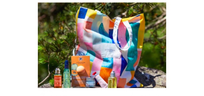 L'Occitane: 1 tote bag + 6 minis best sellers en cadeau dès 69€ d'achat
