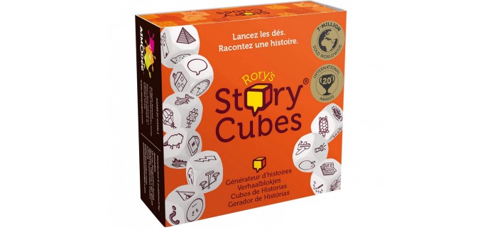 Amazon: Jeu de société Rory's Story Cubes Original Asmodee à 6€