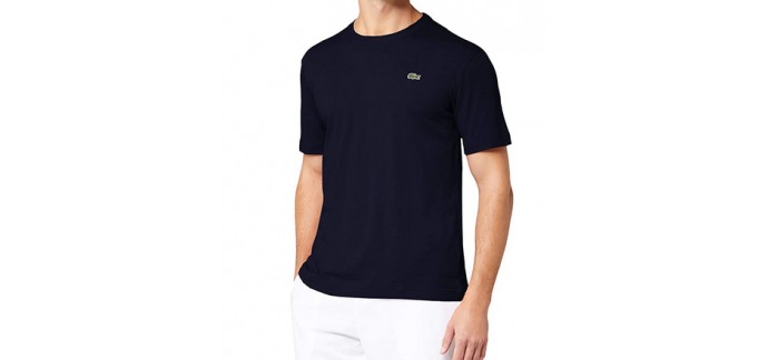 Amazon: T-Shirt Lacoste TH7618 pour homme à 28€