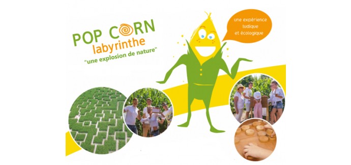 Rire et chansons: Des invitations pour le Popcorn Labyrinthe Val d'Europe à Coupvray à gagner