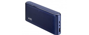 Amazon: Enceinte Bluetooth AKG 'S30' avec Power Bank intégrée, Meteor Blue à 15,99€