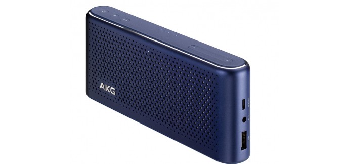 Amazon: Enceinte Bluetooth AKG 'S30' avec Power Bank intégrée, Meteor Blue à 15,99€