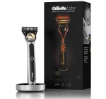 Amazon: Coffret Gillette Labs Rasoir Chauffant Homme Etanche + 2 Lames + Socle Magnétique Sans Fil à 49,99€