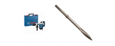 Amazon: Perforateur Bosch GBH 5-40 DCE + Accessoire ciseau R-Tec Speed 400mm à 531,95€
