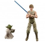 Amazon: Figurines Star Wars 40ème Anniversaire Luke Skywalker et Yoda - Edition Collector à 35,05€