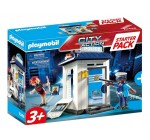 Amazon: Playmobil Starter Pack Bureau de Police - 70498 à 11€