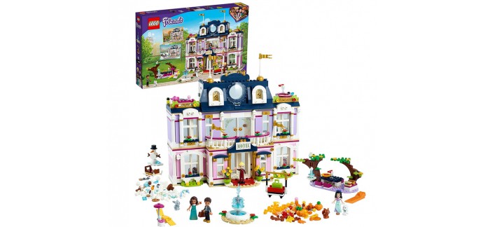 Amazon: LEGO Friends Le Grand hôtel de Heartlake City - 41684 à 85,90€