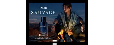 Dior: 1 échantillon gratuit de l'eau de toilette DIOR Sauvage