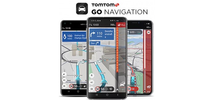 TomTom: 12 mois d'abonnement gratuits au GPS TomTom GO Navigation sur iOS ou Android