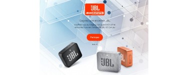 Jeux-Gratuits.com: 3 enceintes bluetooth JBL GO 2 à gagner