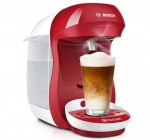 Amazon: Machine café multi-boissons Bosch Tassimo Happy TAS1006 - Blanc et Rouge à 29,99€