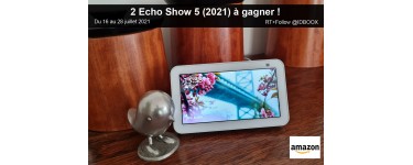 IDBOOX: 2 assistants Amazon Echo Show 5 à gagner