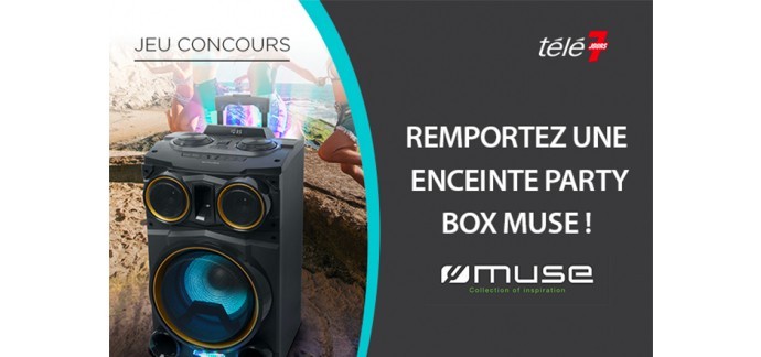 Télé 7 jours: 6 enceintes Box Muse à gagner