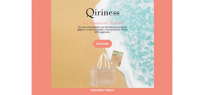 Qiriness: 10 sacs de plage à gagner