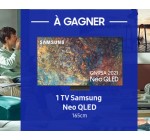 Samsung: 1 téléviseur Samsung Neo QLED, 1 barre de son Q-series à gagner