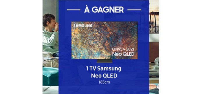 Samsung: 1 téléviseur Samsung Neo QLED, 1 barre de son Q-series à gagner