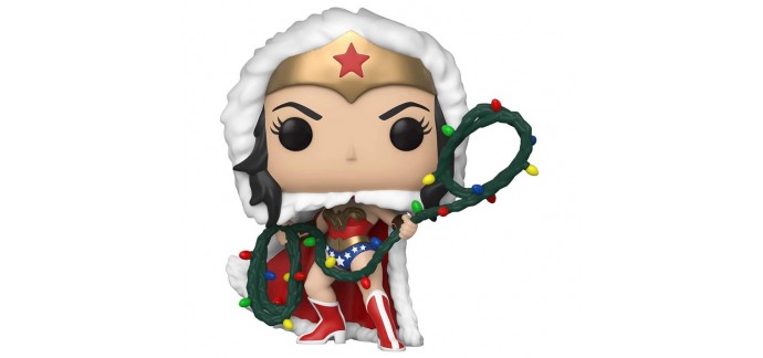 Amazon: Figurine Funko Pop Heroes DC Holiday - Wonder Woman w/Lights Lasso à 6€
