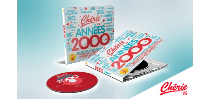 Chérie FM: Des albums CD de la compilation "Chérie FM Années 2000" à gagner