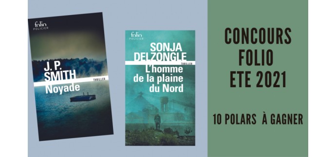 Blog Baz'art: Des romans "L'homme de la plaine du Nord" de Sonja Delzongle et "Noyade" de JP Smith à gagner