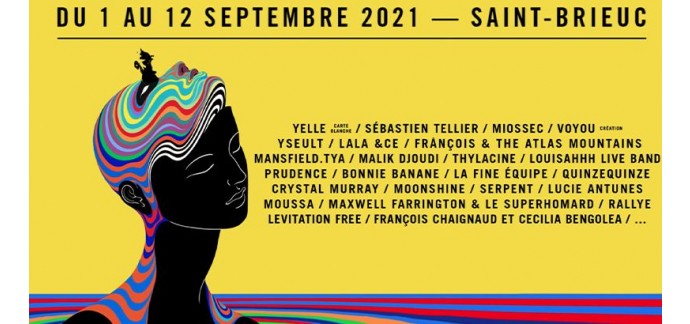Radio FIP: Des invitations pour le concert de Sebastien Tellier le 03 septembre le 03 septembre à Saint-Brieuc